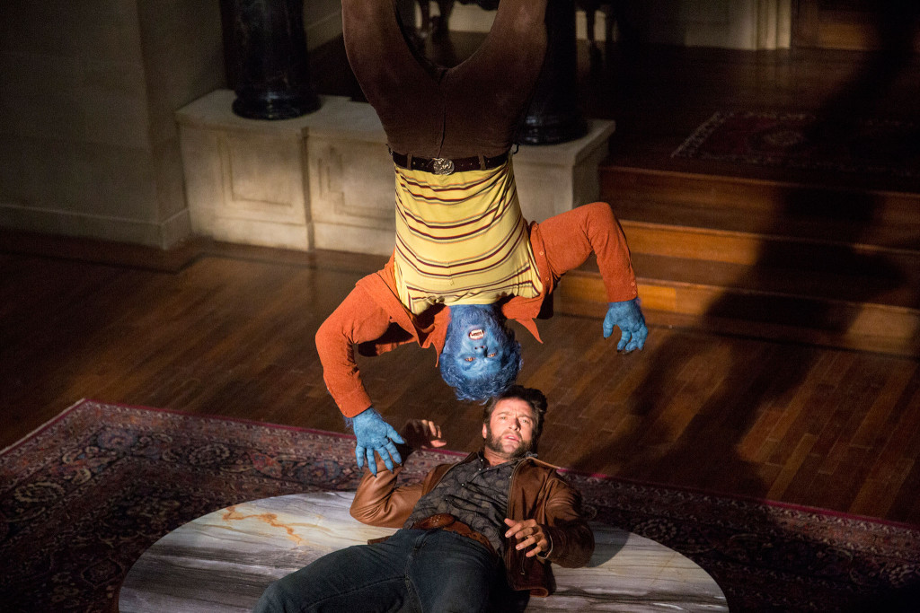 Nicholas Hoult as Beast and Hugh Jackman as Wolverine in "X-Men: Days of Future Past." (Photo Credit: Twentieth Century Fox Film Corporation)